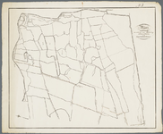 4k3 Kaart aanduidende een ontwerp van afscheiding der gemeene waterloop in de Vier Noorder Koggen, 1829