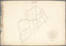 5f1 Kaart van de gemeente van Midwoud en Oostwoud : Opgemaakt in den Jare 1825, 1825
