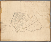 5i26 Kaart van de gemeente van Hensbroek : Opgemaakt, in den Jare 1825, 1826