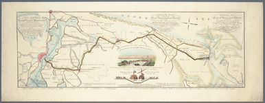 65h126 Algemeene Kaart van het Groot Amsterdamsch Kanaal door Noord Holland : ondernomen in 1819 en voltooid in 1825, 18-?