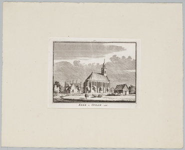 65h145 Kerk te Opdam. 1726, 1726