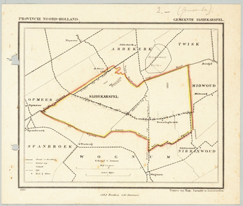 65h150 Provincie Noord-Holland : Sijbekarspel, 1867