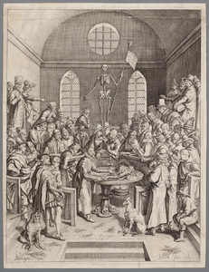 65h358 Mors ultima linea rerum i.e. De dood is de uiterste grens van de dingen, ca. 1650