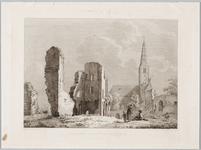 65h50 Het zelfde gedeelte der Ruine : van de Noordzijde te zien, 1812
