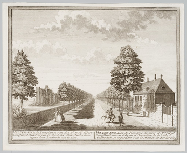 65h53 Velzer-end, de Lustplaetze van den Hr. en Mr. Elbert Graefland Oud Schepen en Raed der Stad Amsterdam,... etc., ...