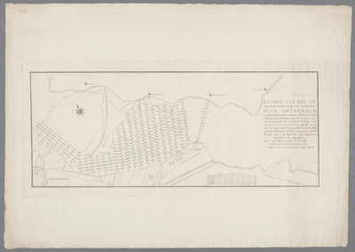 65h84 Kaarte van het Ye : Vertoonende deszelfs diepte voor en omtrent de Stad Amsterdam, 180-?