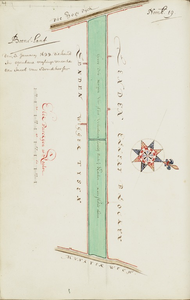 65j208(19) Kaartboek van de Huiszittende Armen der stad Hoorn : Nomber 19 : Boonelant, 1603