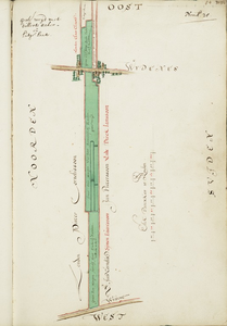 65j208(28) Kaartboek van de Huiszittende Armen der stad Hoorn : Nomber 28 : Grote weyd met Dullerts acker ende ...