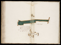 65j209(58) Kaartboek van de landerijen in eigendom van het Weeshuis te Hoorn, blad 58 : Oosterland, 1707