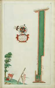 65j210(19) Kaartboek van de landerijen in eigendom van het Weeshuis te Hoorn, blad 19, 1647