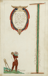 65j210(57) Kaartboek van de landerijen in eigendom van het Weeshuis te Hoorn, blad 57, 1647/1711/1719