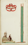 65j210(60) Kaartboek van de landerijen in eigendom van het Weeshuis te Hoorn, blad 60 : 't Hoorntje in Hem gheleghen, 1647