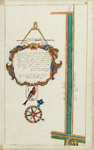 65j210(68) Kaartboek van de landerijen in eigendom van het Weeshuis te Hoorn, blad 68 : Pouwels Juckemaeckers lant, 1674