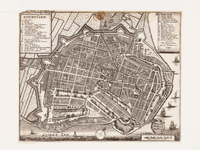 65k14 Grondtekening der Stad Enkhuisen, 1743