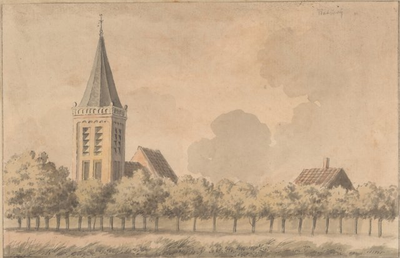 65k355 N-H kerk te Wadway....., 1791