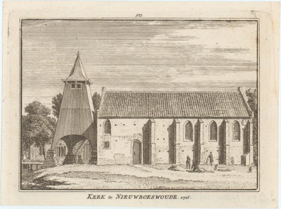65k359 Kerk te Nieuwbokswoude. 1726., 1726