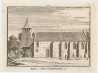 65k359 Kerk te Nieuwbokswoude. 1726., 1726