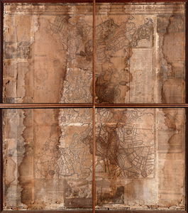 6b1 Caerte Van noorthollant anno 1575 Den 31en Iulij ghedaen ende Wt ghegeeuen dese caerte by myn Joost Iansz, 1575