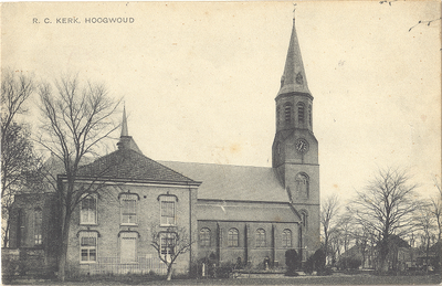 foto-13554 R.C. kerk, Hoogwoud, ca. 1940