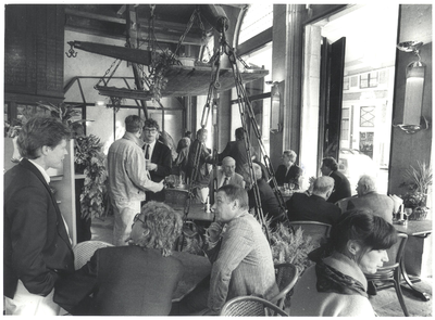 foto-15121 Opening Grand Café 'La Bascule' in de Waag te Hoorn, 1991