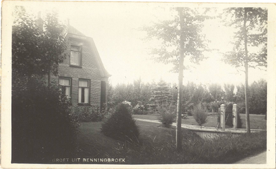 foto-16363 Groet uit Benningbroek, 1945