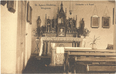 foto-16616 St. Agnes - Stichting, Wognum Gedeelte v.d. Kapel, ca. 1920