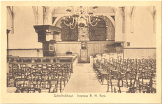 foto-18238 Schellinkhout : Interieur N.H. Kerk, ca. 1930