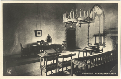 foto-18444 Medemblik Kantongerechtszaal, 1945