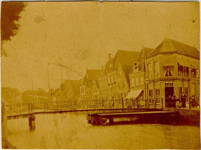 foto-176 Ged. Turfhaven gezien vanaf de Ramen in de richting van de Gouw, 1878