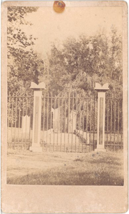 foto-20383 Toegangshek Algemene begraafplaats (?) Enkhuizen, 189-?