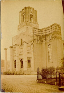foto-293 Ruïne Grote Kerk 1878 Kerkplein, 1878