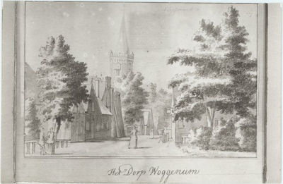 foto-29945 Het Dorp Woggenum, 1730
