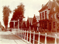 foto-3159 Spanbroek : Waterkant met ringsloot, omstreeks 1910, ca. 1910