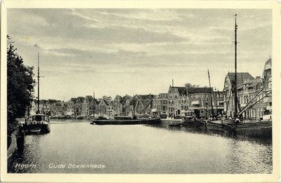 foto-5167 Hoorn Oude Doelenkade, 1945