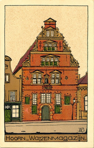 foto-5358 Hoorn - Wapenmagazijn, 1900