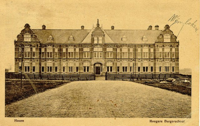 foto-5471 Hoorn : Hoogere Burgerschool, ca. 1930