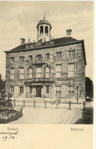 foto-5765 Stadhuis Enkhuizen, ca. 1910