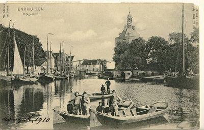 foto-5782 Enkhuizen : Dijkgezicht, ca. 1900