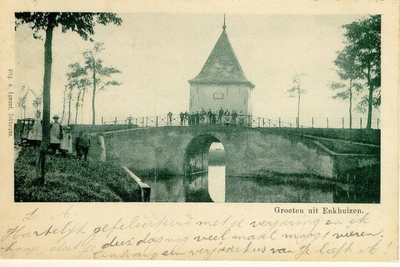 foto-5832 Groeten uit Enkhuizen, ca. 1900