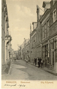 foto-5836 Enkhuizen : Westerstraat, ca. 1900