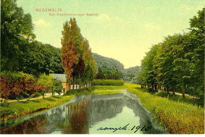 foto-5881 Medemblik Tuin Rijks-Krankzinnigen Gesticht, ca. 1910