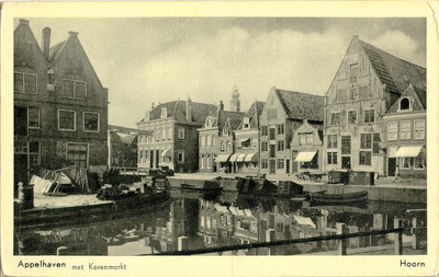 foto-6386 Appelhaven met Korenmarkt. Hoorn, 194-
