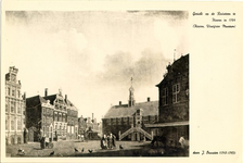 foto-7299 Gezicht op de Roósteen te Hoorn in 1784, 1784