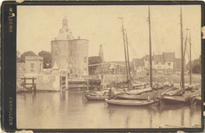 foto-8227 Drommedaris, Buitenhaven en Zuiderspui, ca. 1900
