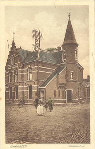 foto-8228 Enkhuizen. Postkantoor, ca. 1900