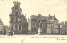 foto-8412 Roode Steen en West Friesch Museum. Hoorn, ca. 1900