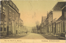 foto-9156 Breedstraat. Enkhuizen, ca. 1900
