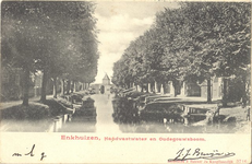 foto-9819 Enkhuizen, Handvastwater en Oudegouwsboom, ca. 1910