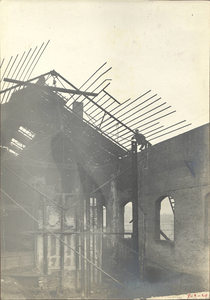 45283 Bouw nieuwe gasfabriek aan het Gerritsland te Hoorn : exterieur gasfabriek gemeente Hoorn, 9 februari 1920, 1920