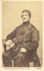 foto-10004 Portret van Jacob Baan omstreeks 1874, 187-?